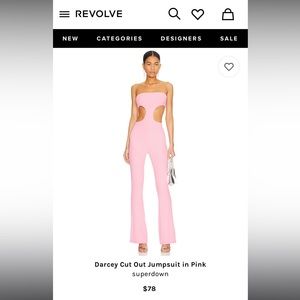 Pink Jumpsuit from REVOLVE
